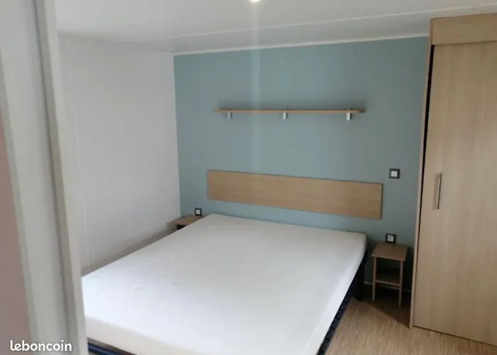 Mobilhome 4/6 Pers A 600m De La Des Conches אתר קמפינג לונגוויל-סור-מר